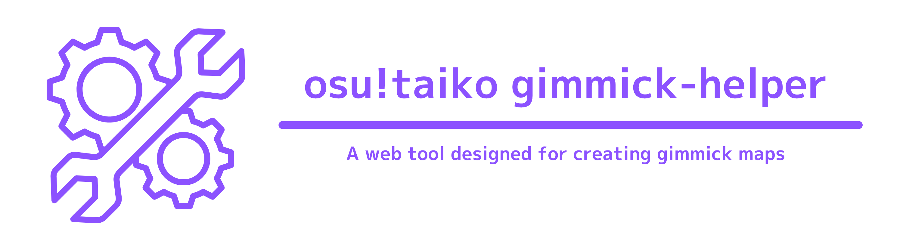 osu!taiko gimmick helper logo
